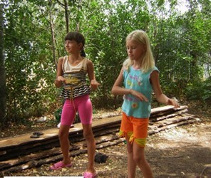 kids in a skirt